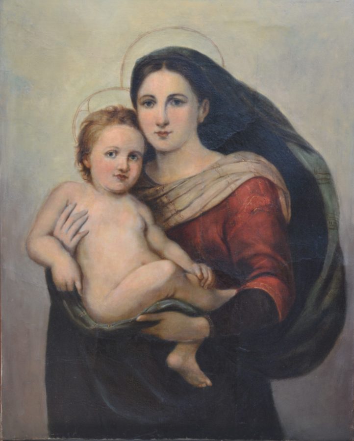 Madonna Sykstyńska, według Rafaela Santi — 1
