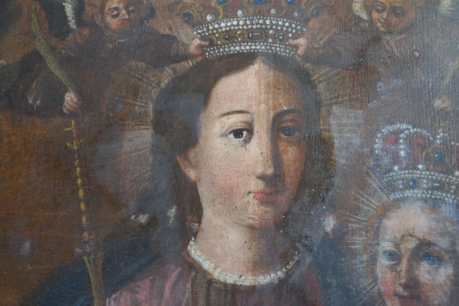 Matka Boska z Dzieciątkiem, kościół w Rudawie — 2