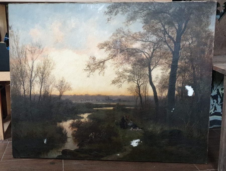 Pejzaż, L.Leprou — 2