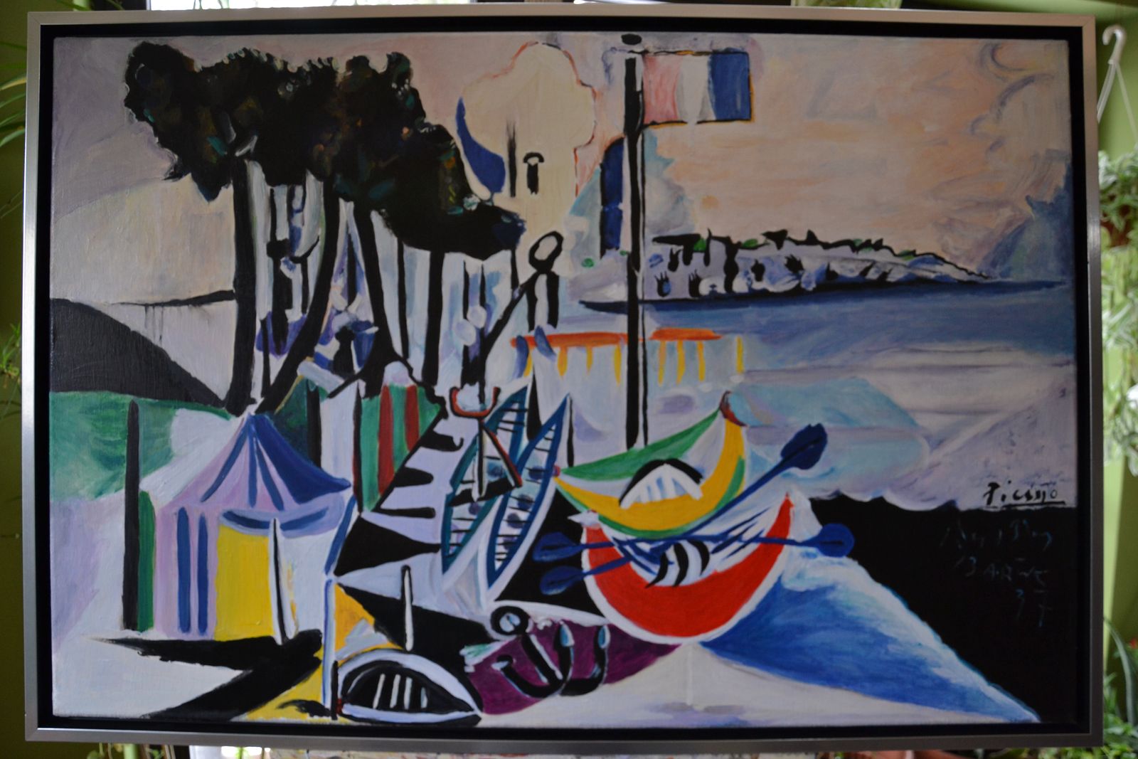 Paysage de Juan-les-Pins Pablo Picasso