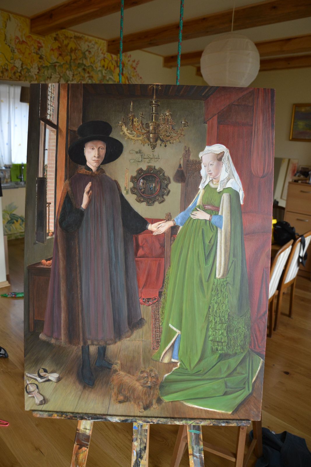 Portret małżonków Arnolfinich Jan van Eyck